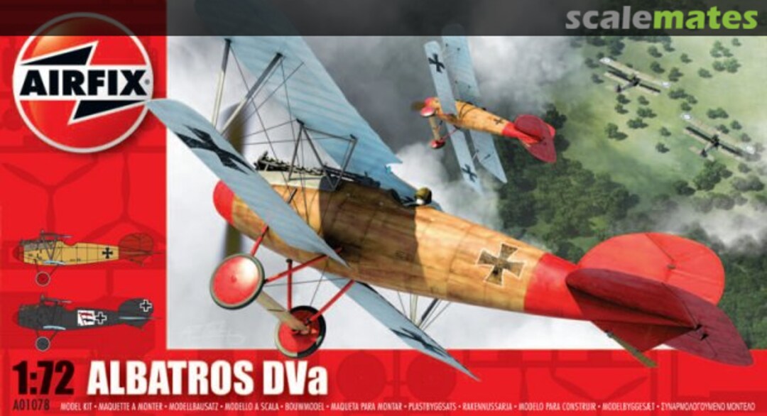 Boxart Albatros DVa A01078 Airfix