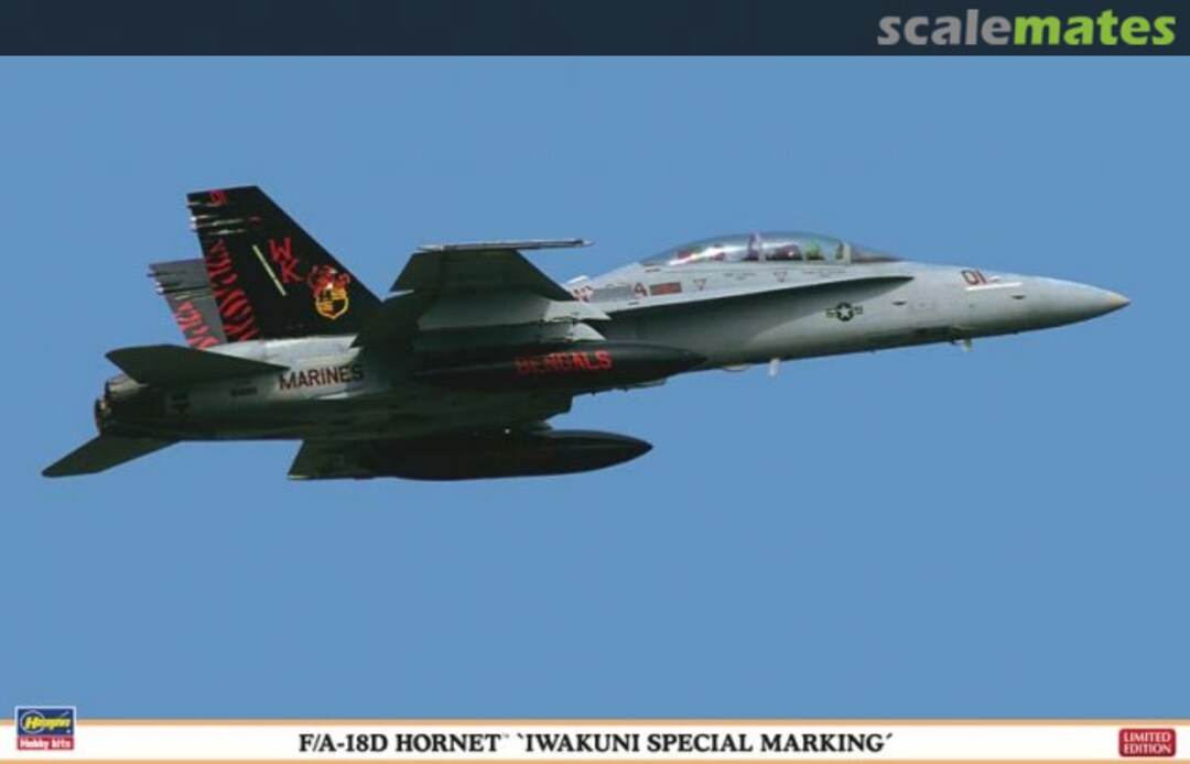 Boxart F/A-18D Hornet `Iwakuni Special Marking´ 09946 Hasegawa