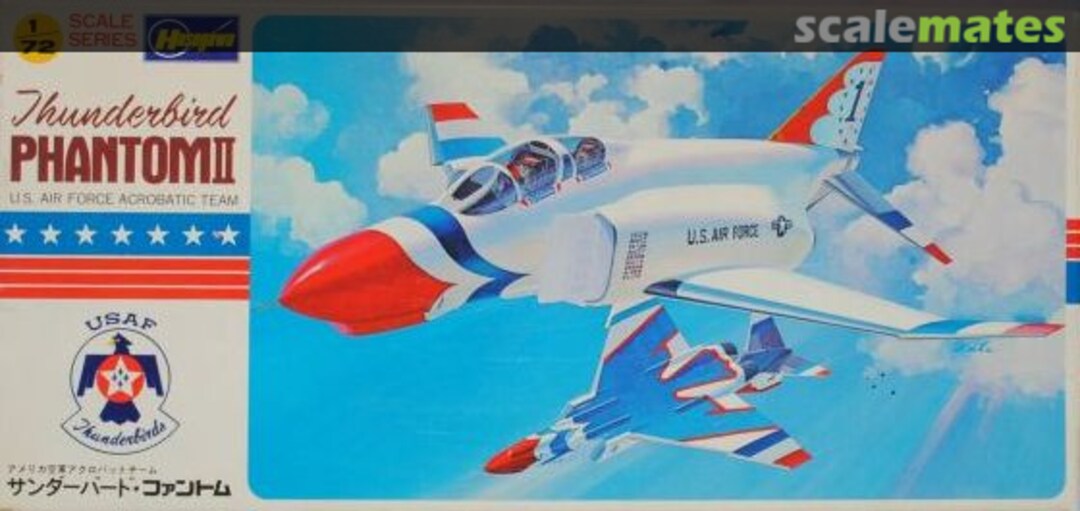 Boxart Thunderbird Phantom II JS-120 Hasegawa