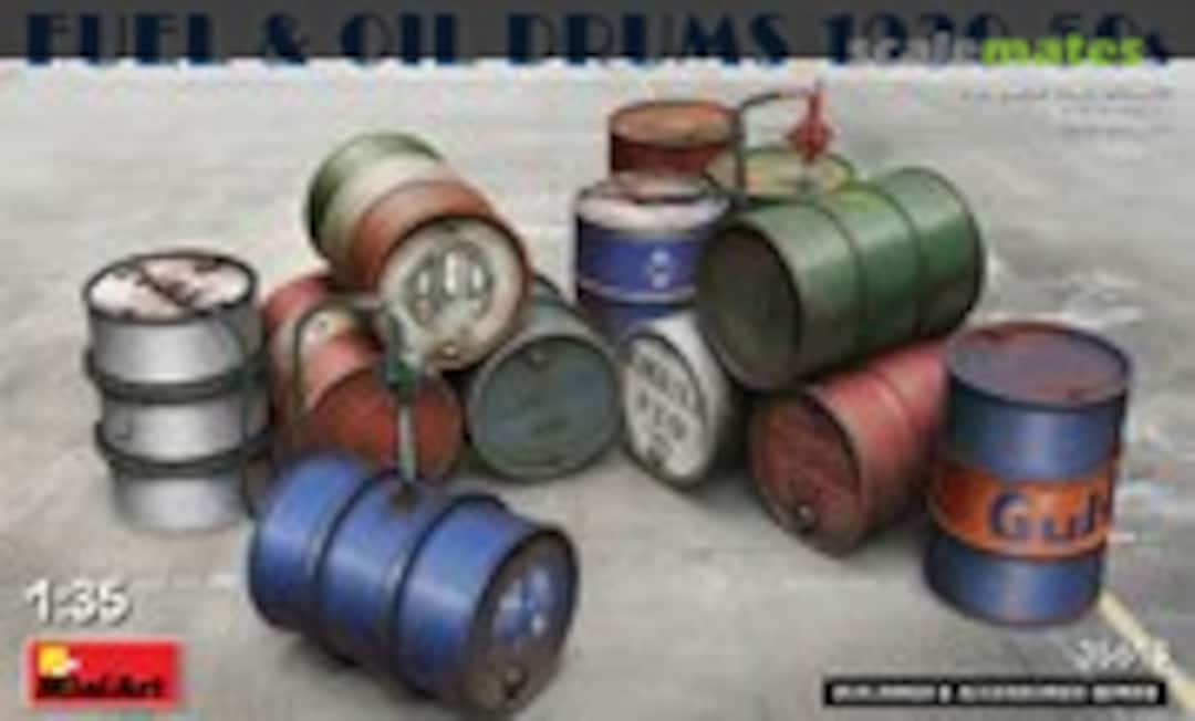 1:35 Fuel &amp; Oil Drums (MiniArt 35613)