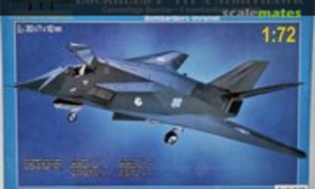 1:72 Lockheed F-117 A Nighthawk (Zhengdefu 08M-M312)