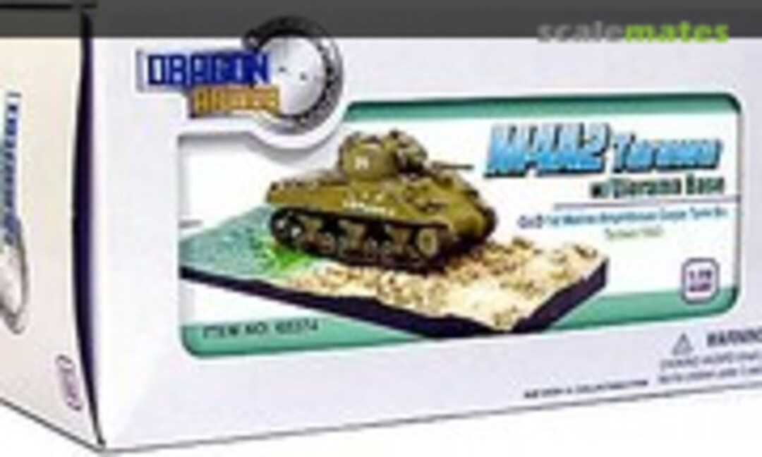 1:72 M4A2 Tarawa w/Diorama Base (Dragon Armor 60374)