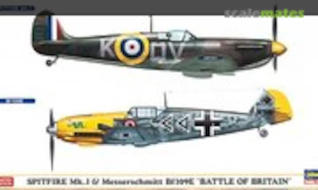 1:72 Spitfire Mk.1 &amp; Messerschmitt Bf109E 'Battle of Britain' (Hasegawa 01909)