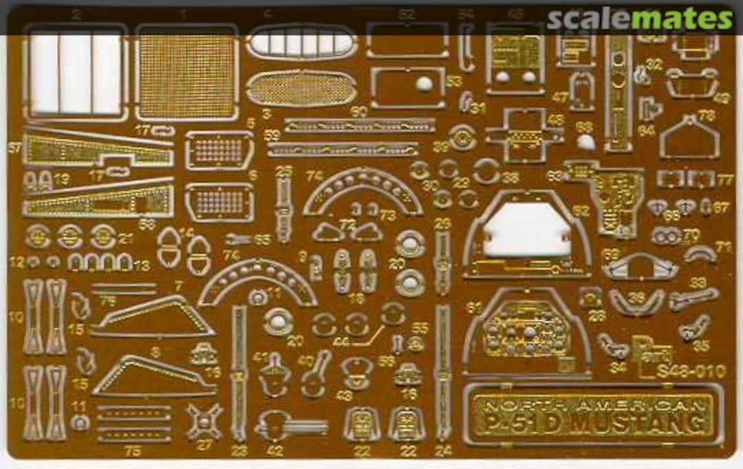 Boxart P-51D Mustang S48-010 Part