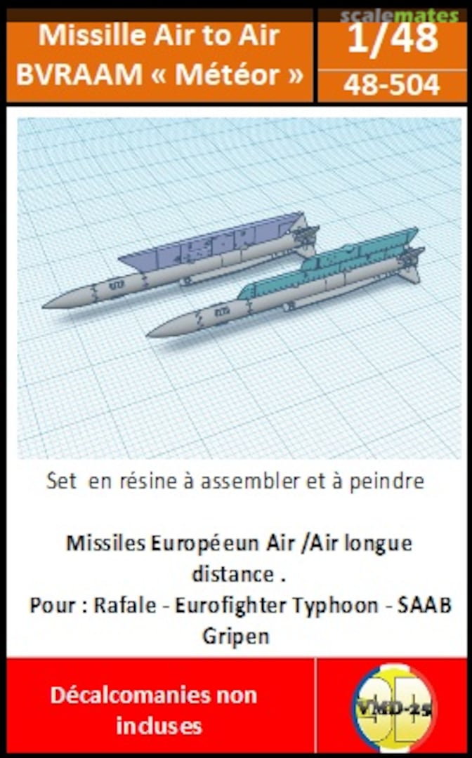 Boxart Missile Air to Air BVRAAM METEOR 48-504 VMD25_3D