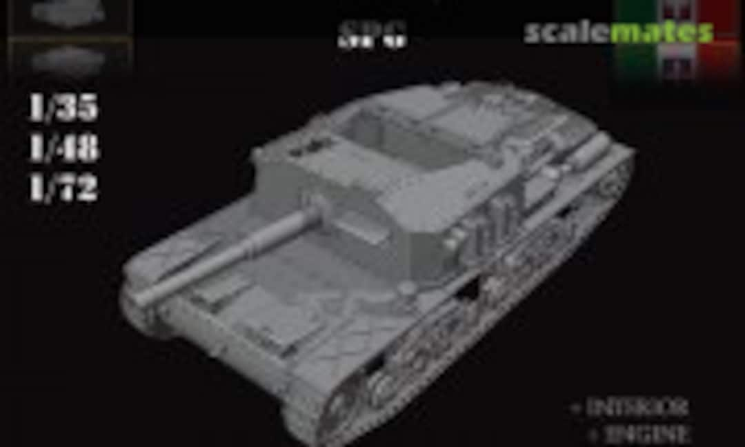 1:35 Semovente 75/34 M42 SPG (MODEL 3D INT IT35Re30)