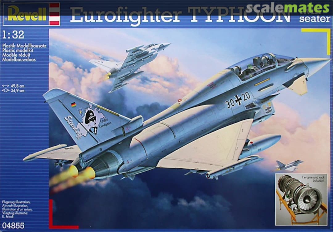 Boxart Eurofighter Typhoon twin seater 04855 Revell