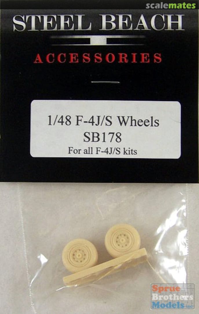 Boxart F-4J / F-4S Phantom II Wheels 48056 Steel Beach