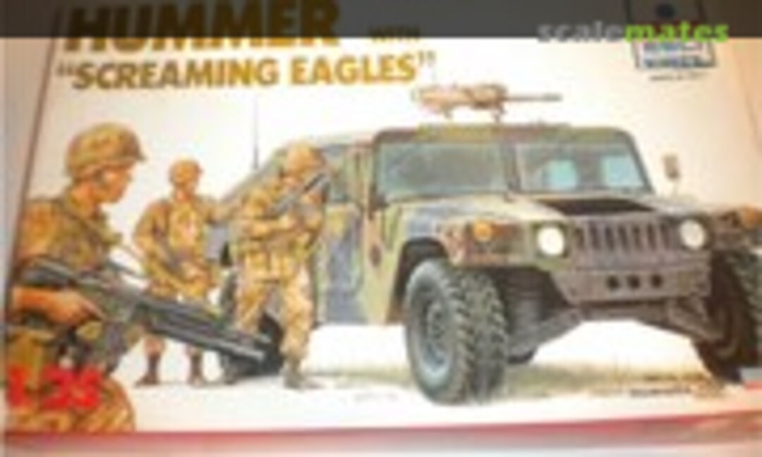 1:35 HUMMER with &quot;Screaming Eagles&quot; US Army 101st (ESCI/ERTL 5016)