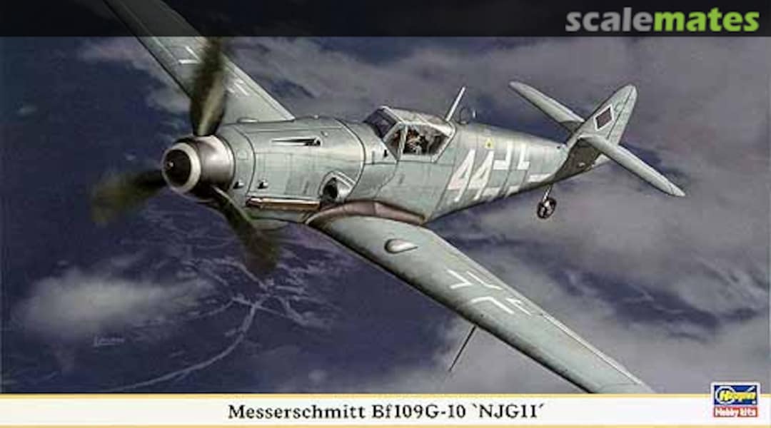 Boxart Messerschmitt Bf109G-10 `NJG11´ 09771 Hasegawa