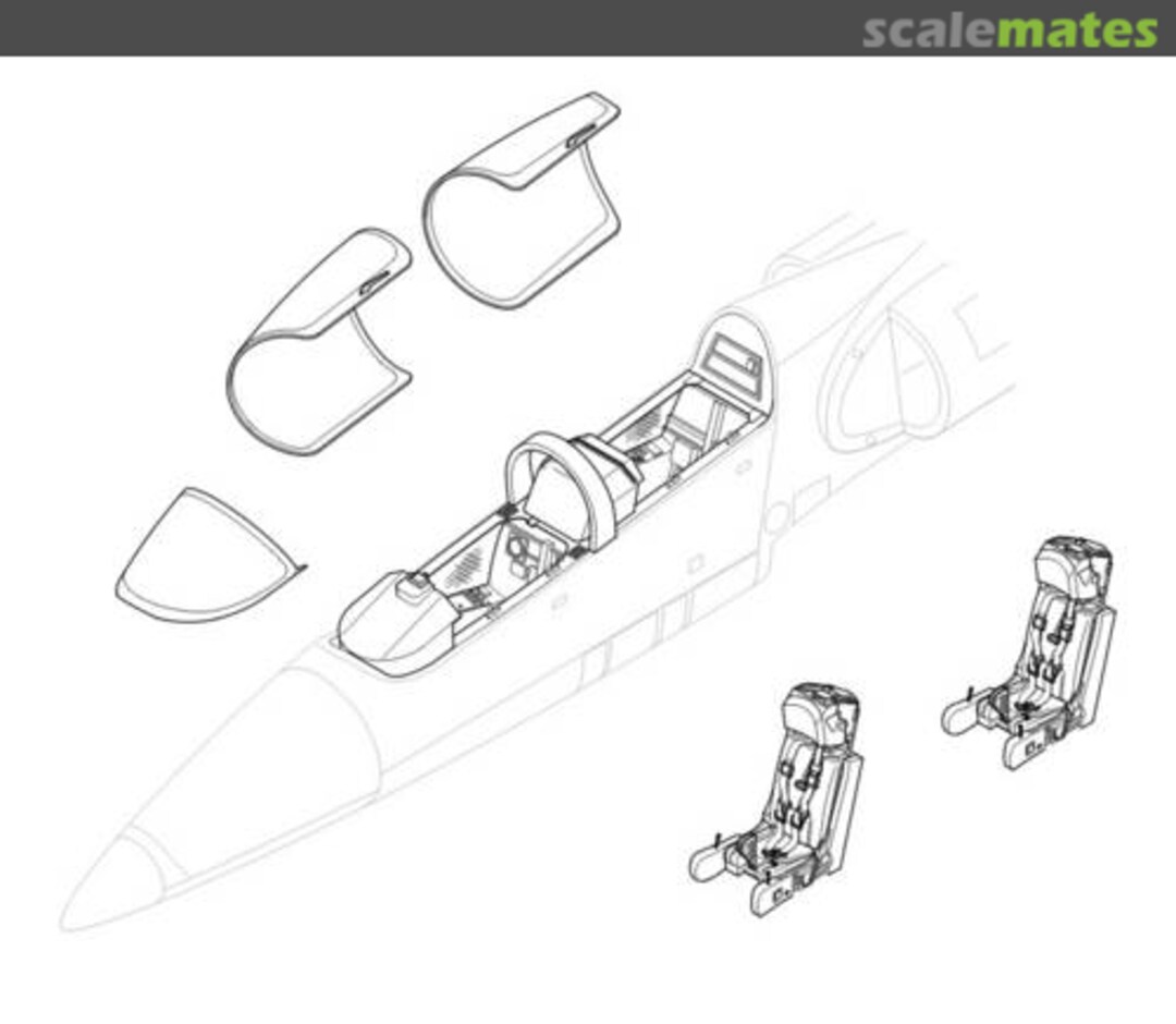 Boxart L-39 C/ZA - Interior set 7083 CMK