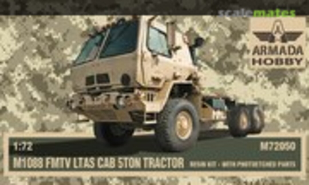 1:72 M1088 FMTV LTAS Cab 5 ton tractor (resin kit &amp; PE parts) (Armada Hobby M72050)