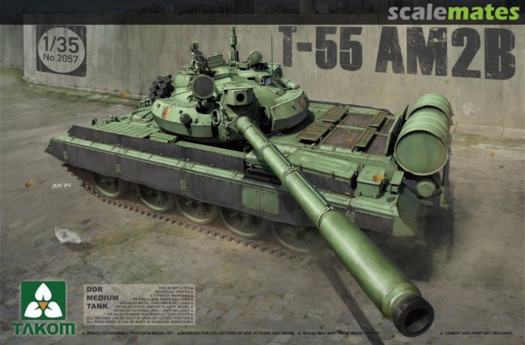 Boxart T-55 AM2B 2057 Takom