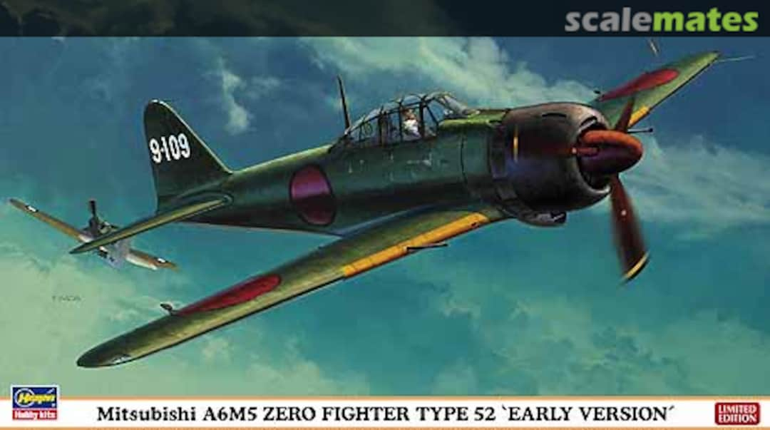 Boxart Mitsubishi A6M5 Zero Fighter Type 52 `Early Version´ 09948 Hasegawa