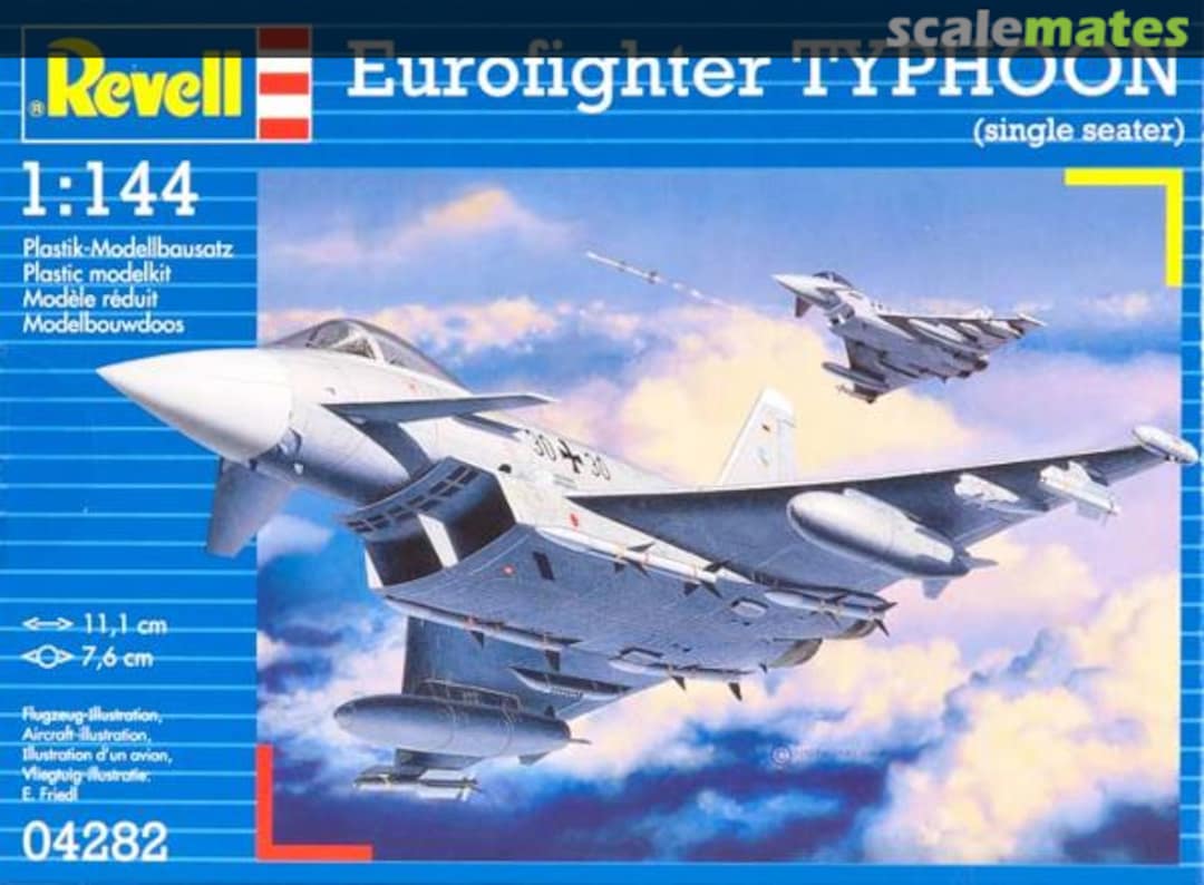 Boxart Eurofighter Typhoon (single seater) 04282 Revell