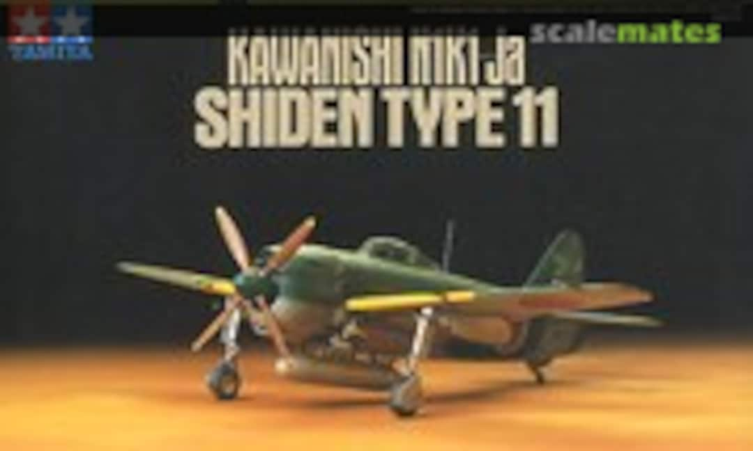 1:72 Kawanishi N1K1-Ja Shiden Type 11 (Tamiya 68)