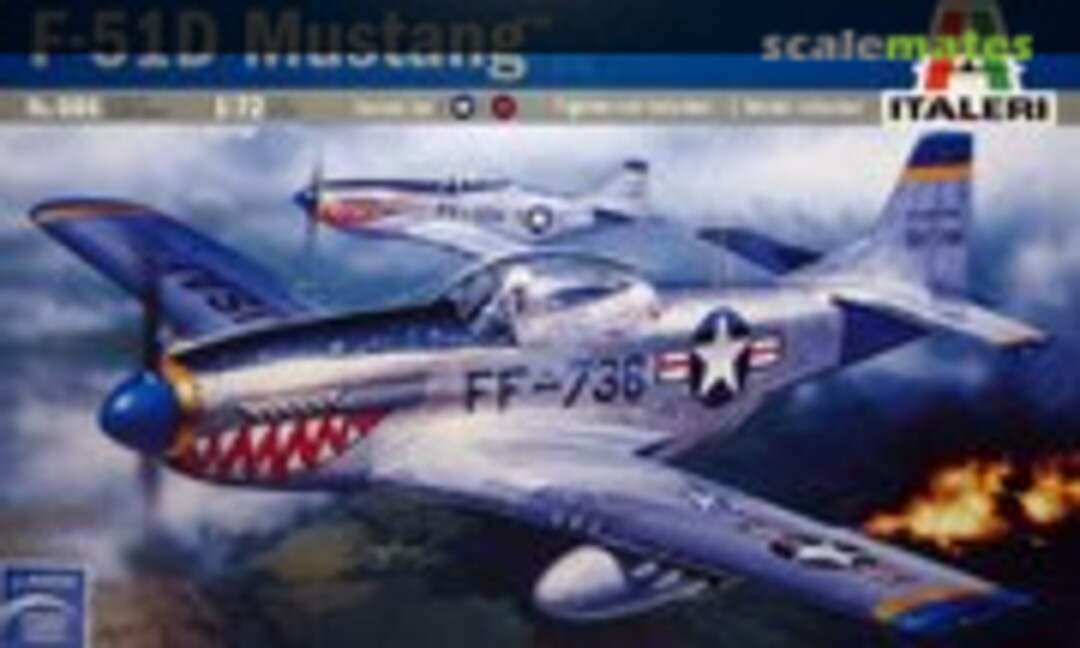 1:72 F-51D Mustang (Italeri 086)