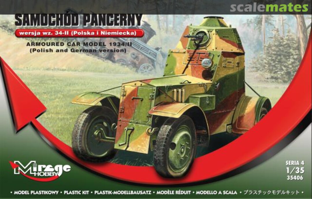 Boxart wersja wz. 34/II 35406 Mirage Hobby