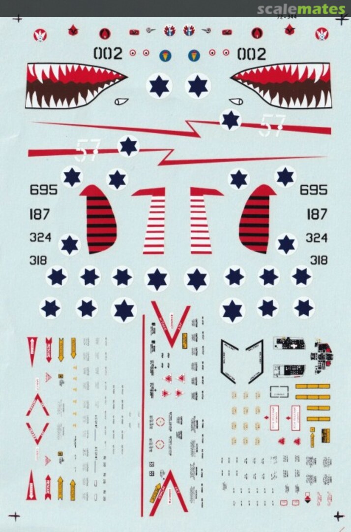 Boxart Israeli Air Force 72-344 SuperScale International