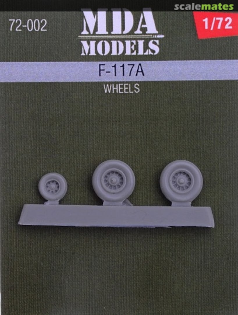 Boxart Wheels set 1/72 for F-117A attack aircraft MDA72-002 MDA Models