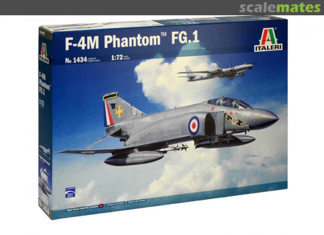 Boxart F-4M Phantom FG.1 1434 Italeri