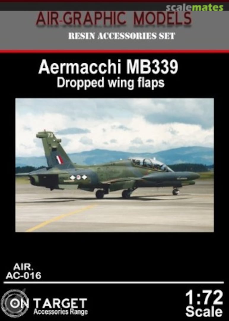 Boxart Aermacchi MB339 Dropped wing flaps AIR.AC-016 Air-Graphic Models