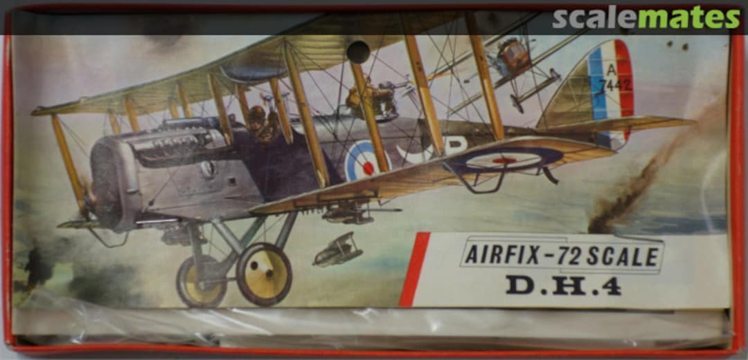 Boxart D.H.4 131 Plasty/Airfix