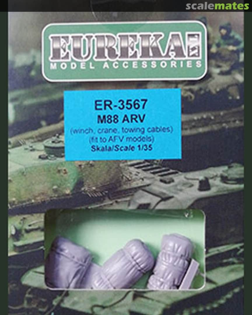 Boxart M88A1 ARV (winch, crane, towing cables) ER-3567 Eureka XXL