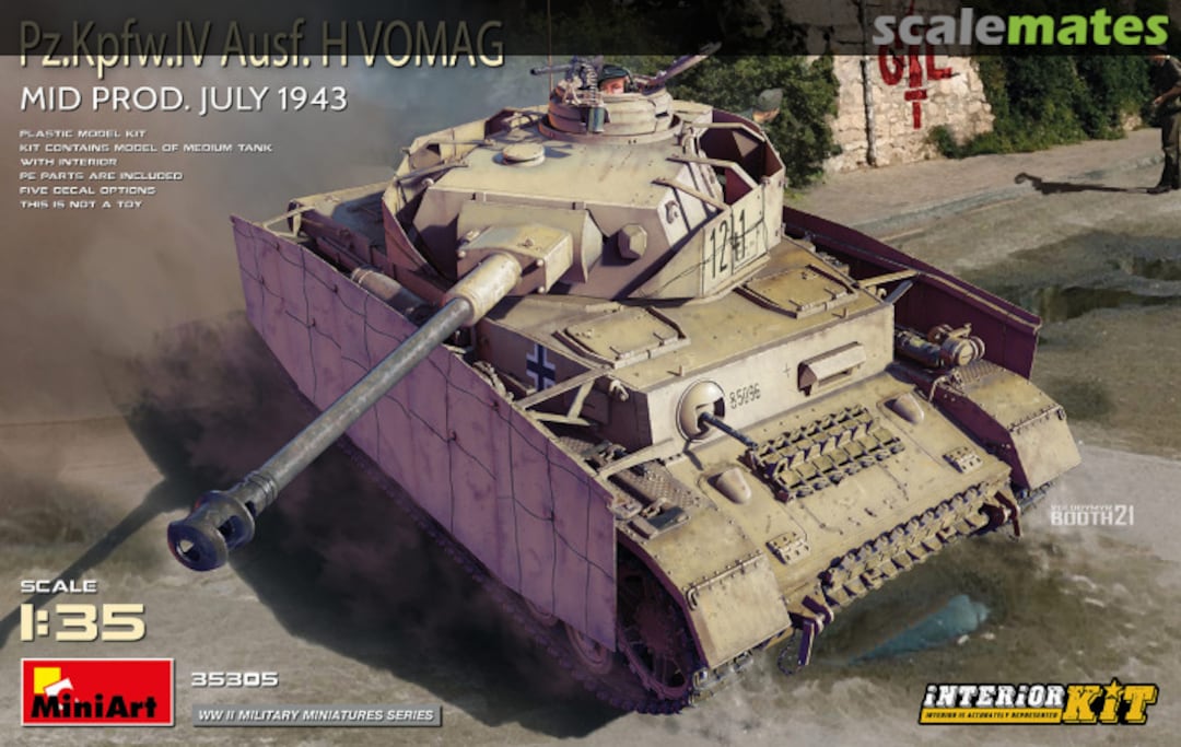 Boxart Pz.Kpfw.IV Ausf. H Vomag 35305 MiniArt