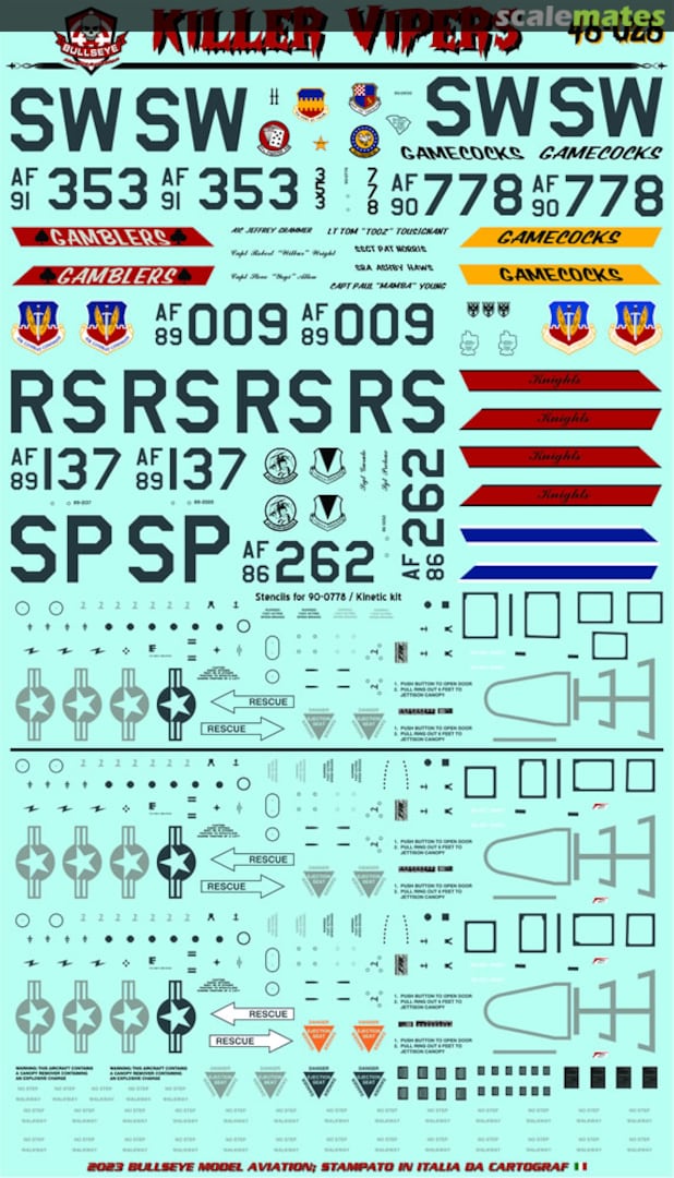 Contents Killer Vipers 48-028 Bullseye