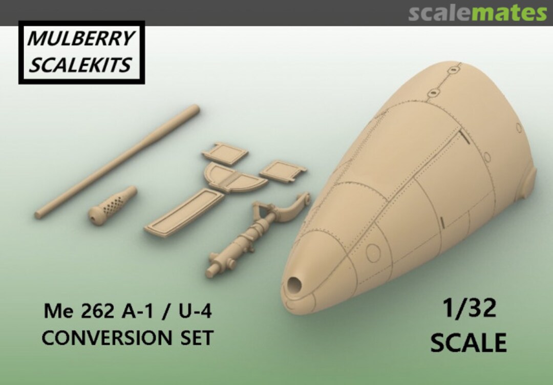 Boxart Me-262A-1/U-4 Pulkzerstörer Conversion set - Mulberry Scalekits