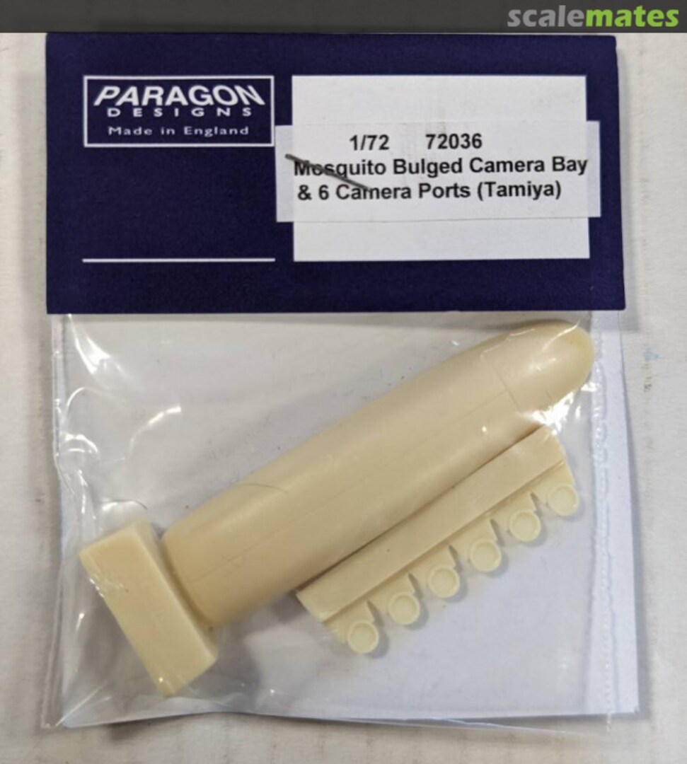 Boxart Mosquito Bulged Camera Bay & 6 Camera Ports 72036 Paragon Designs