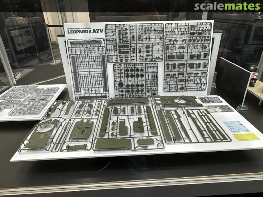 Contents Leopard 2 A7V 35387 Tamiya