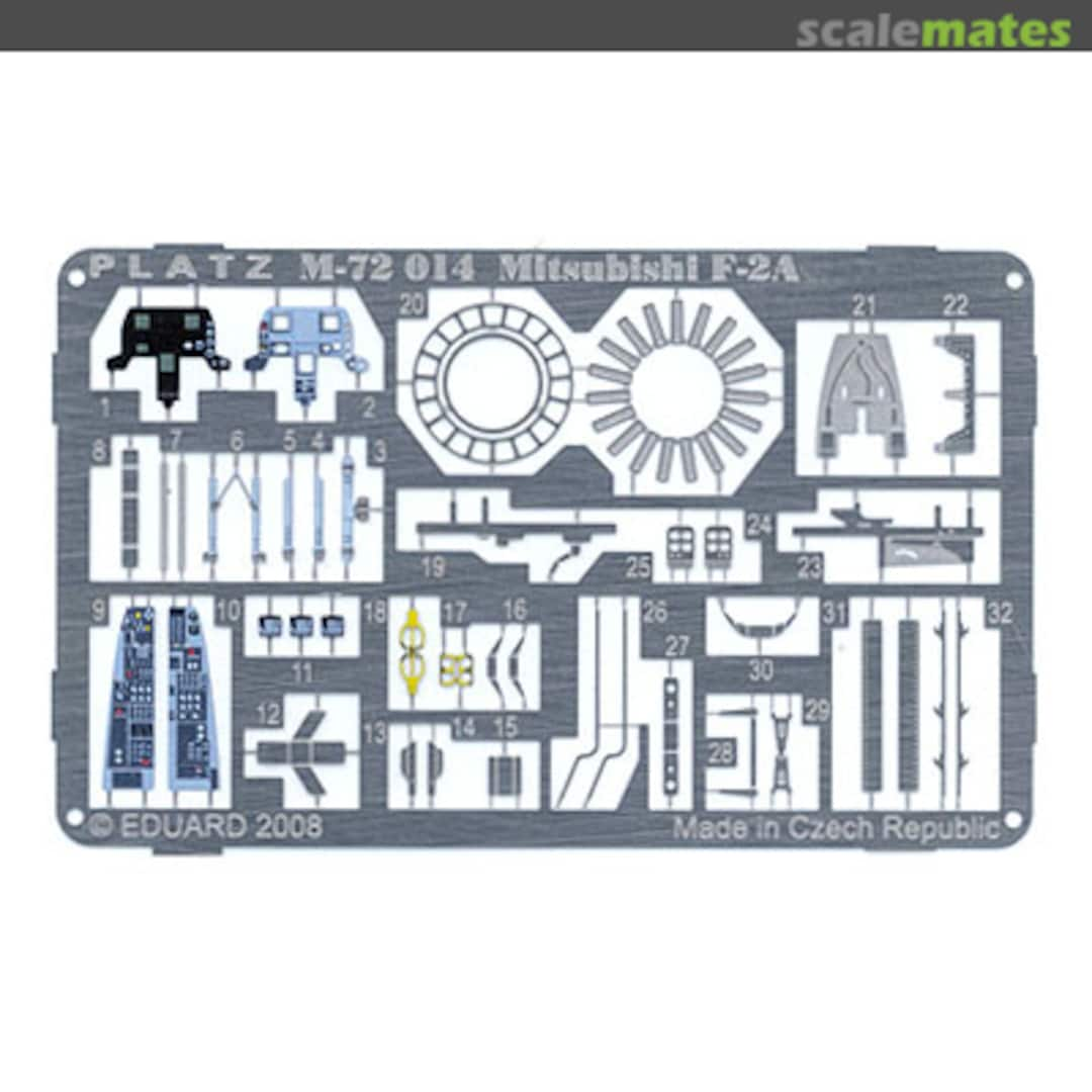 Boxart JASDF F-2A Photo etched parts M72-14 Platz