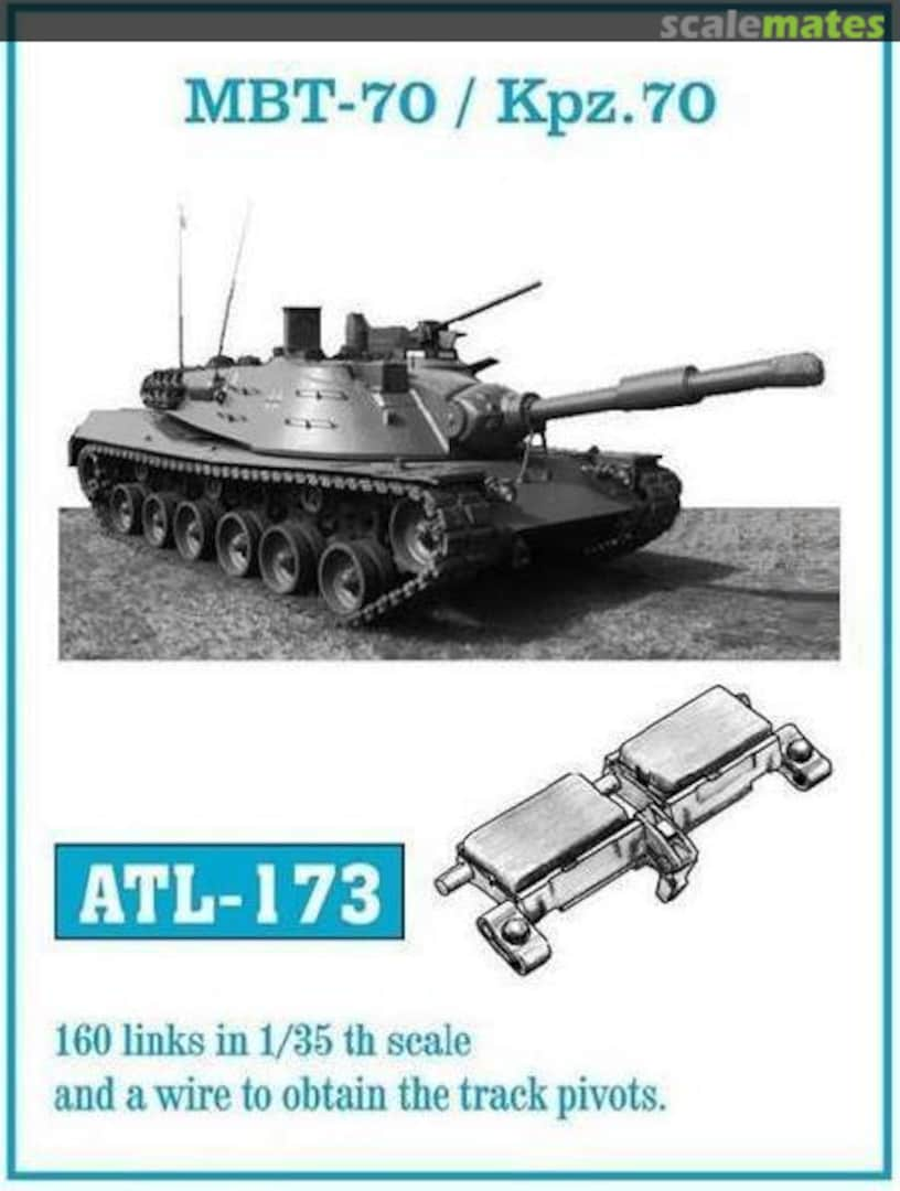 Boxart MBT-70 / Kpz. 70 ATL-173 Friulmodel