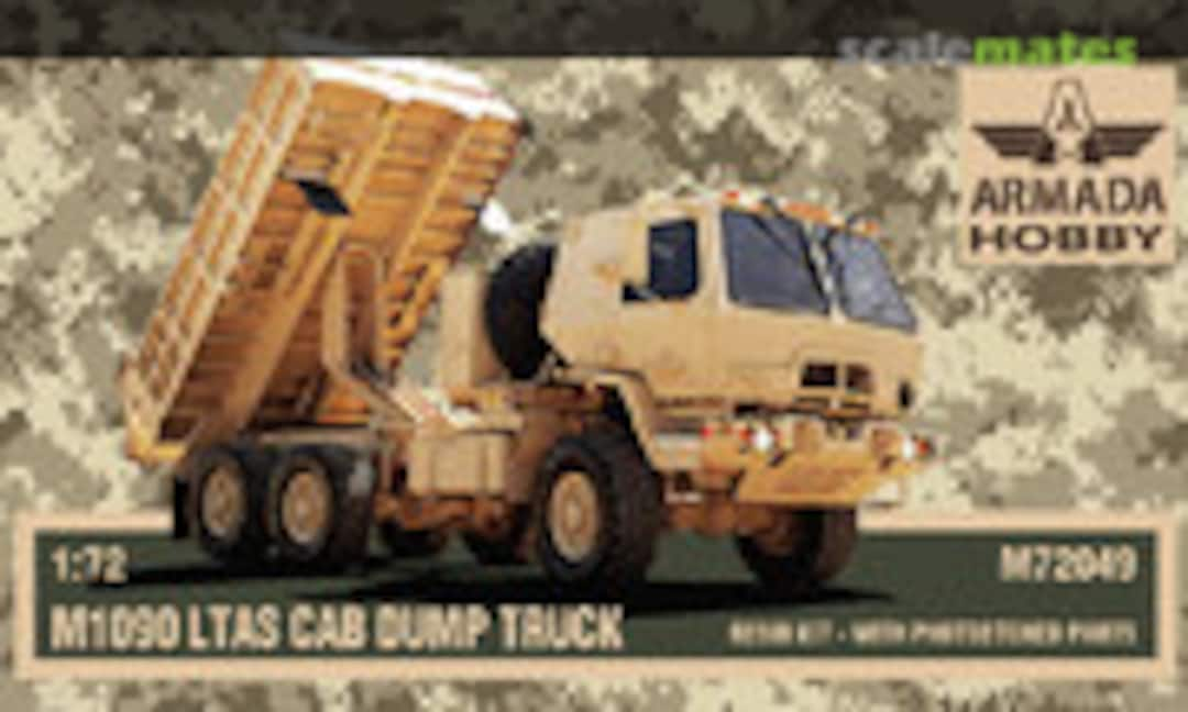 1:72 M1090 LTAS CAB Dump Truck (resin kit &amp; PE parts) (Armada Hobby M72049)