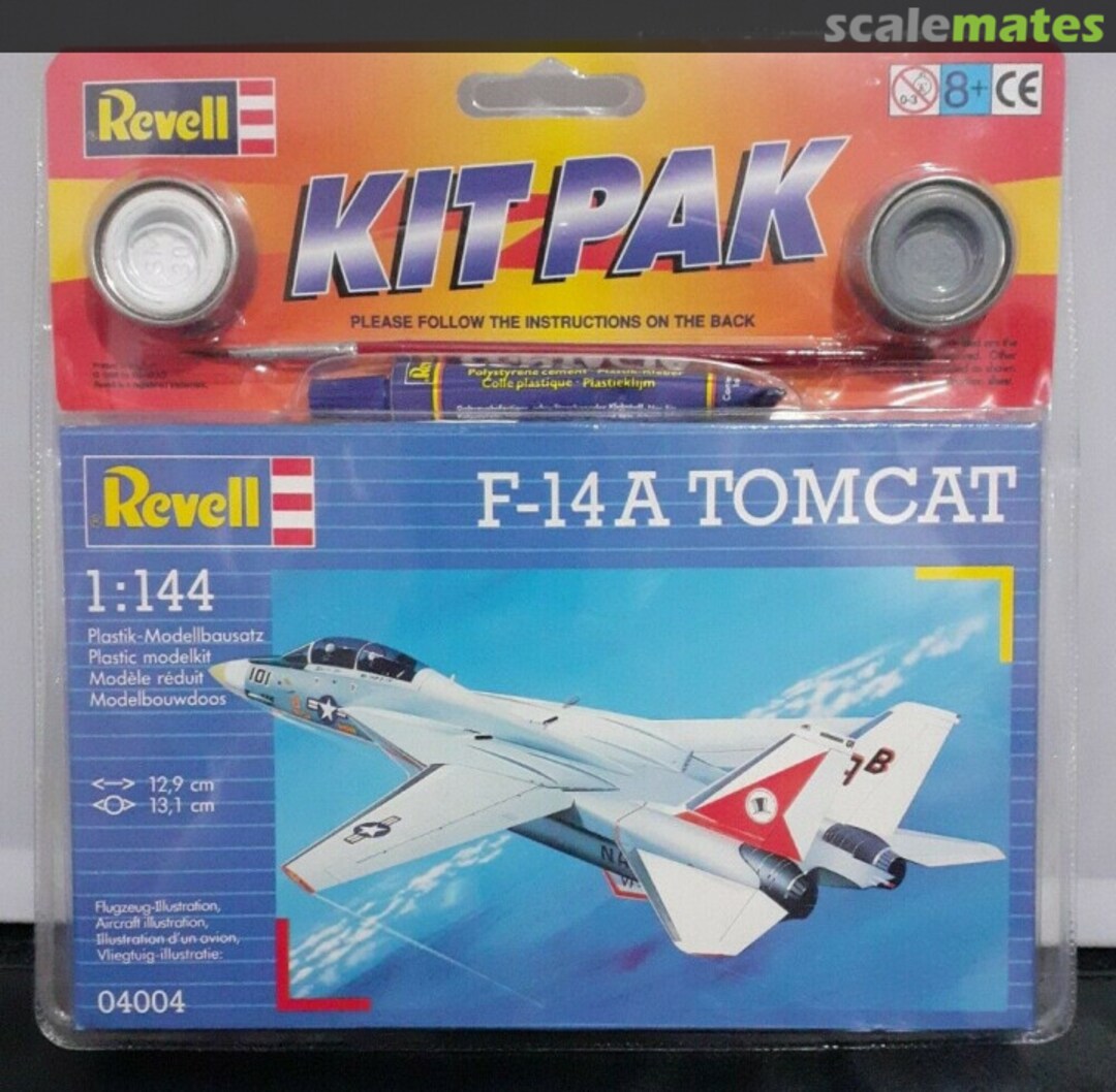 Boxart F-14A Tomcat 04004 Revell