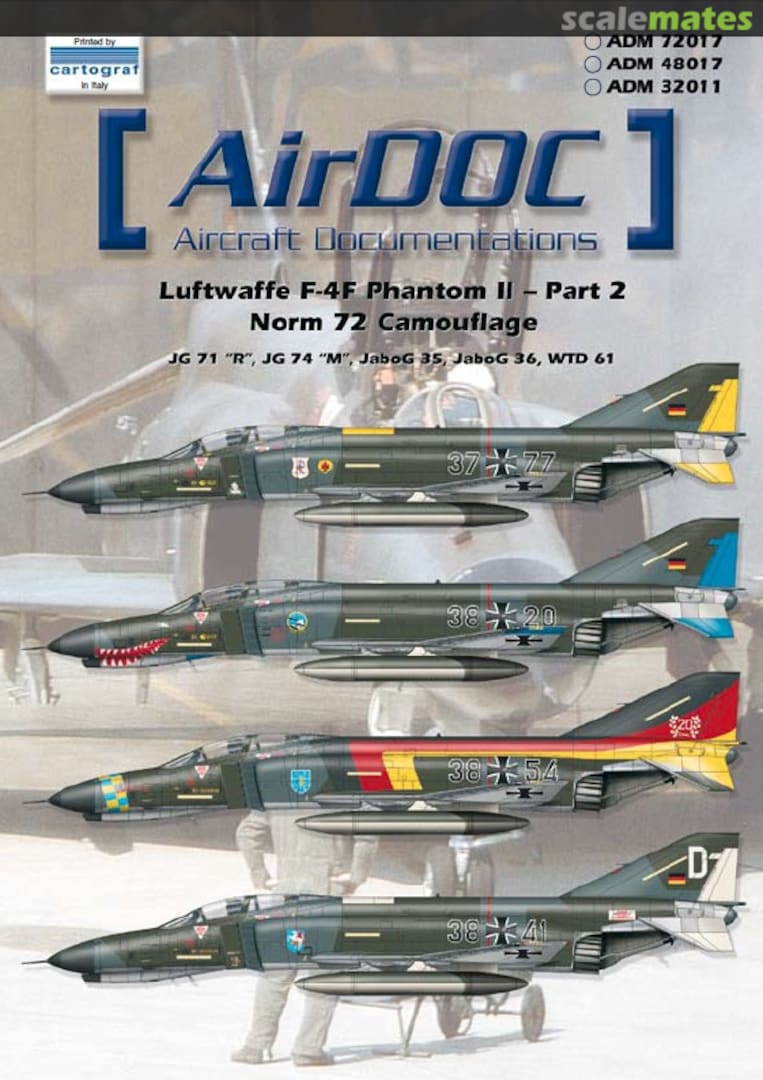 Boxart Luftwaffe F-4F Phantom II - Part 2 ADM 48017 AirDOC