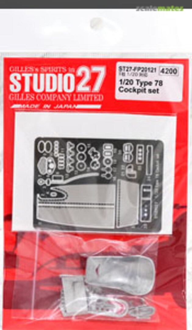 Boxart Type 78 Cockpit Set ST27-FP20121 Studio27