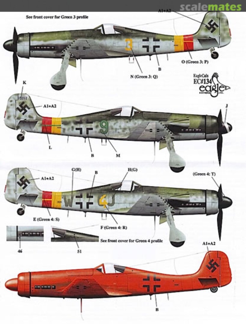 Boxart Ta 152H EagleCals EC32-134 Eagle Editions