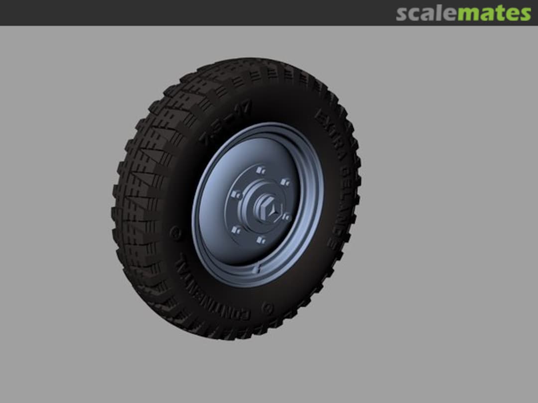 Boxart Mercedes G4 Road wheels (Continental) RE35-424 Panzer Art