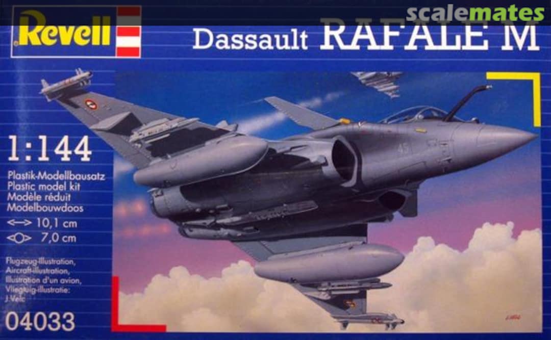 Boxart Dassault Rafale M 04033 Revell