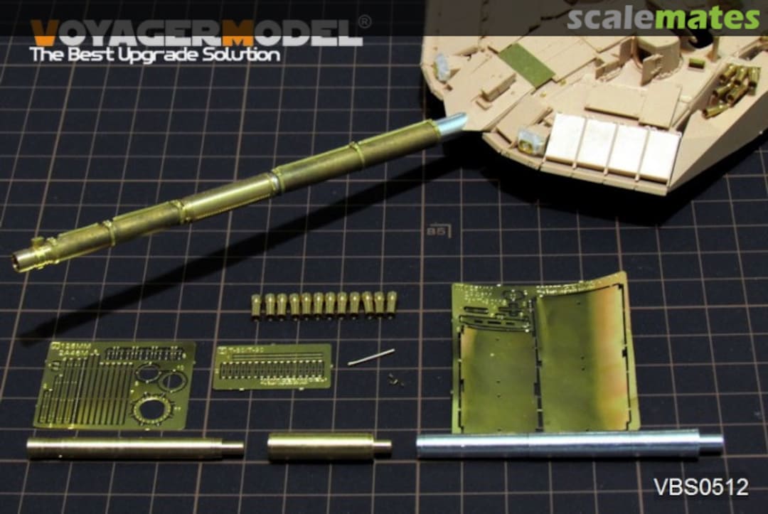 Boxart 125mm (2A46M-5) Barrel (T-90MS used) VBS0512 Voyager Model