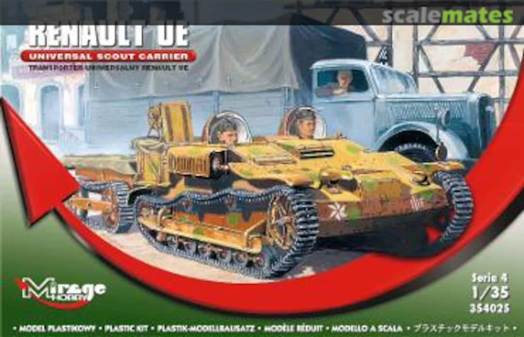 Boxart Renault UE 2 Universal Scout Carrier 354025 Mirage Hobby