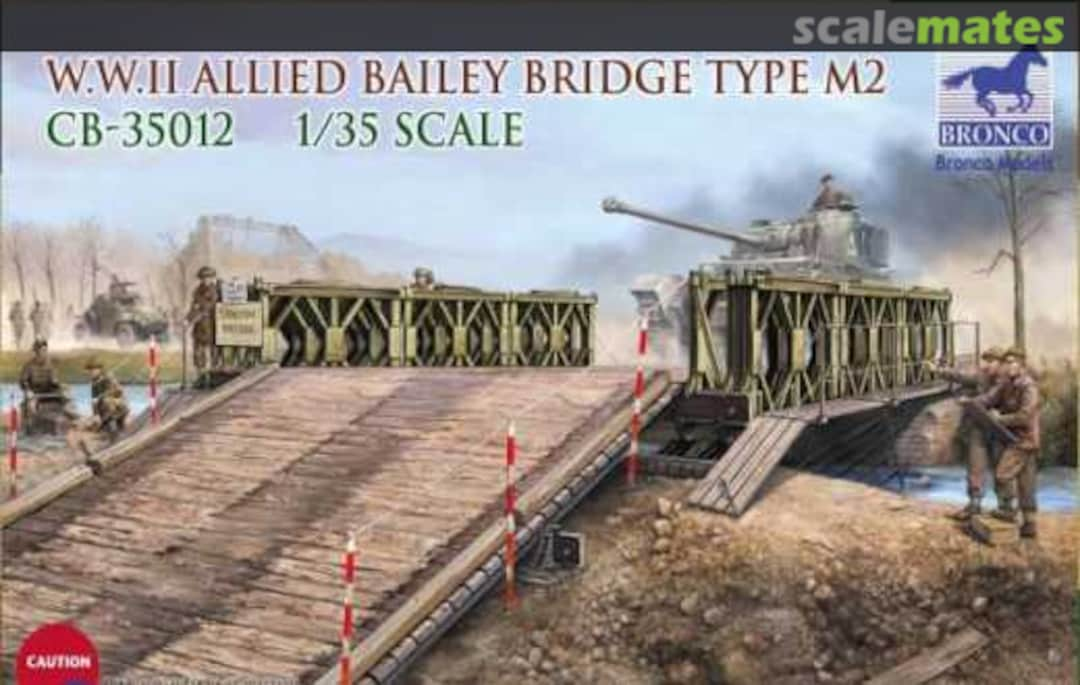 Boxart Bailey Bridge Type M2 CB35012 Bronco