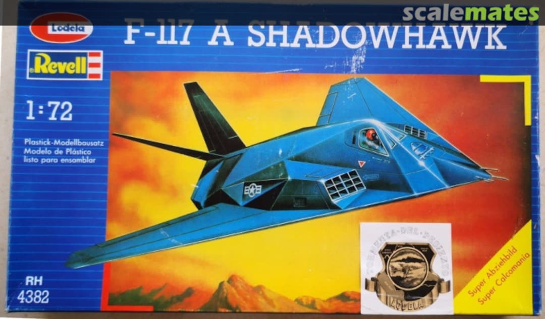 Boxart F-117 A Shadowhawk 4382 Revell/Lodela