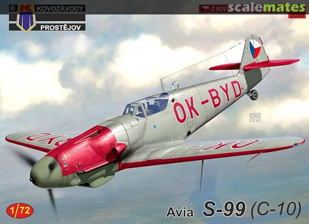 Boxart Avia S-99 (C-10) KPM0205 Kovozávody Prostějov