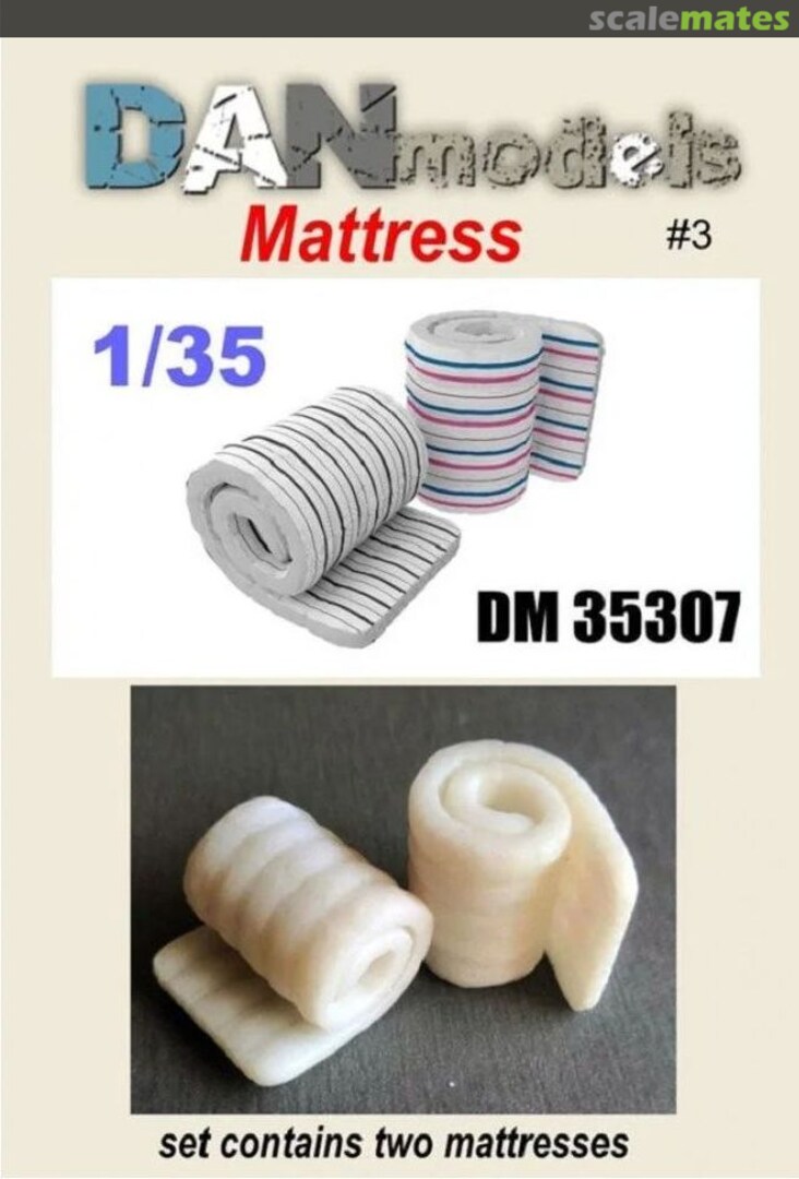 Boxart Mattress #3 (2 pcs) DM35307 DANmodels