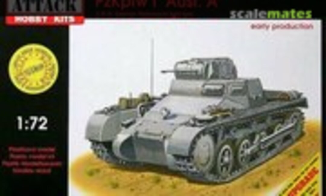 1:72 PzKpfw I Ausf. A (Attack Hobby Kits 72SE06)