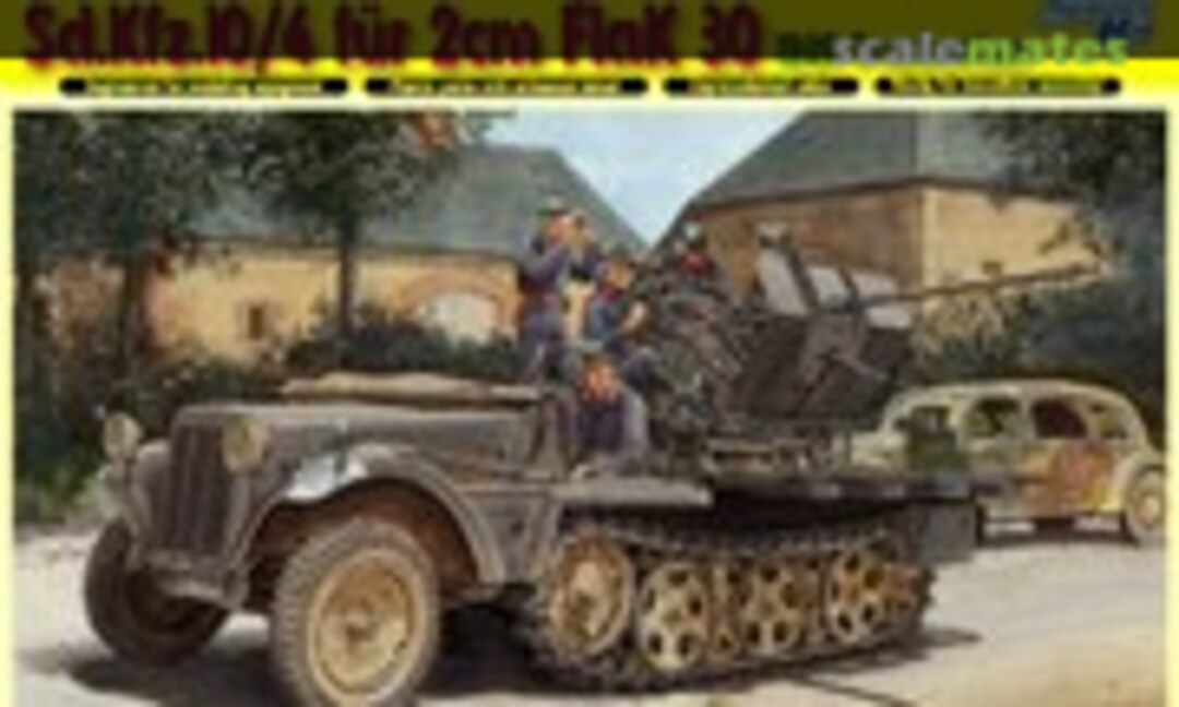 1:35 Sd.Kfz.10/4 für 2cm FlaK 30 (Dragon 6739)